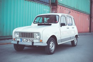 Renault R4 Oldtimer-Fotoshooting Hamburg Schleswig-Holstein