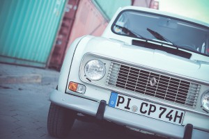 Renault R4 Oldtimer-Fotoshooting Hamburg Schleswig-Holstein